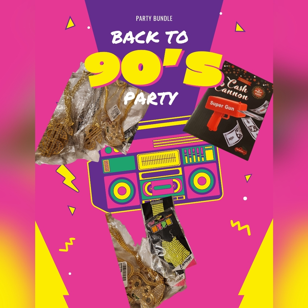 Party Bundle Set - 90's Theme